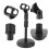 Microphone Stand with Non-Slip Clip for Desktop Adjustable Easy to Use 11