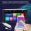 Car Audio System With Bluetooth Streaming Rear Camera Input Mirror Cast Capability FM RDS Radio Touch Control Panel Universal Installation Options 8