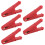 Rosso 5 pezzi J.60051 Power Test Clips 25mm/1.0in 15