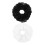 Large Scrunchies 2Pcs 18Cm Diameter Black White Elegant Delicate 5