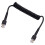 Καλώδιο δικτύου γρήγορης ταχύτητας Cat6Standard8Strands RJ45Ethernet με ελατήριο για χρήση στο 4
