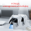 For PS5 Slim Optical Drive Wireless Controller, Digital Edition, with two chargers, P5 game controller, and fast charging dock 4
