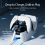 For PS5 Slim Optical Drive Wireless Controller, Digital Edition, with two chargers, P5 game controller, and fast charging dock 7