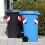 Replacement Wheels for Recycling Bin, Plastic, 1 Set for Can Mobility 7