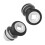 Nano-Silicone Ear Plugs Size L/S Black Reusable 6