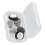 Nano-Silicone Ear Plugs Size L/S Black Reusable 11