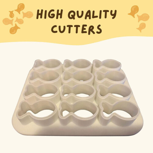 Goldfish Cookie Cutter Mini Tiny Goldfish Fish Cracker H9N0 Cookie Cutter 1