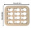 Goldfish Cookie Cutter Mini Tiny Goldfish Fish Cracker H9N0 Cookie Cutter 7