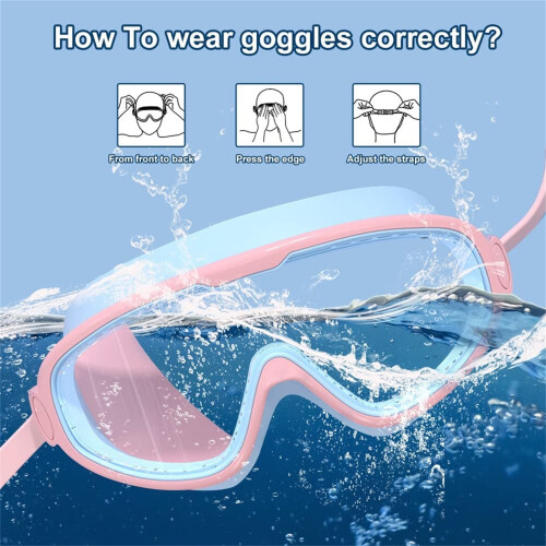 Γυαλιά ηλίου Unisex The One Swim Mask για ενήλικες – Μεγάλη εφαρμογή, φακοί πολυανθρακικού 2