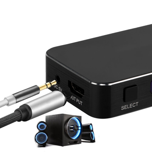 Τηλεχειριστήριο υπερύθρων με εναλλαγή HDMI, HDMI Switch4X1 Ανάλυση 4K HDR Υποστήριξη 1