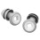 Nano Silicone Ear Plugs L/S Grey Reusable 6