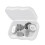 Nano Silicone Ear Plugs L/S Grey Reusable 12