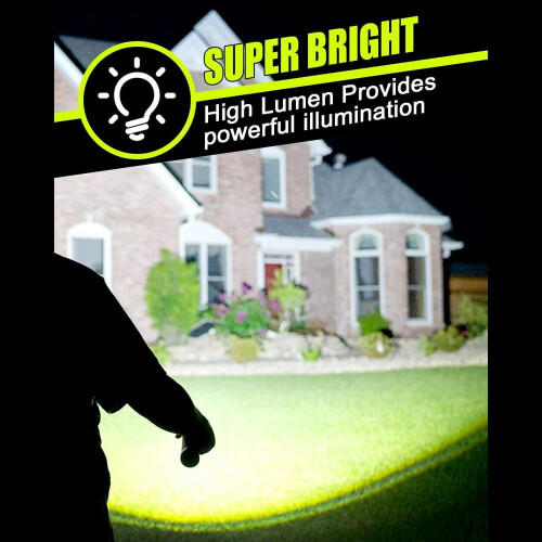 Φακός ZOUYUE IPX5 Αδιάβροχος LED 1000000 Lumens 1