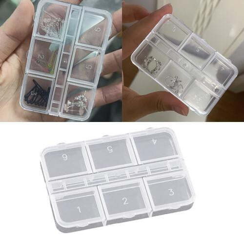 Διαφανείς πολυλειτουργικοί οργανωτές Case6Divider Spaces Απαραίτητο εργαλείο 1