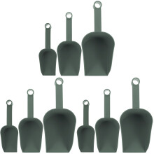 9St Handige Groene Plastic Schep Voor Transplantatie Indoor