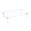 Laptop Computer Support Rack Space Saving Monitors Risers Transparents Clear Acrylic Printer Stand for Home and 5