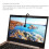 Κάμερα Συνδιάσκεψης Κέντρο USB Webcam Επαφή ματιών Αυτόματη εστίαση 2MP Μεσαία οθόνη 5