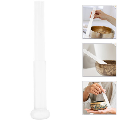 Acrylic Mallet for Singing Bowl Pyramid Simple Design 1 Set 1