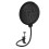 Επαγγελματικό προστατευτικό παρμπρίζ Studio Pop Filter με νάιλον μικρούφανσης και 4