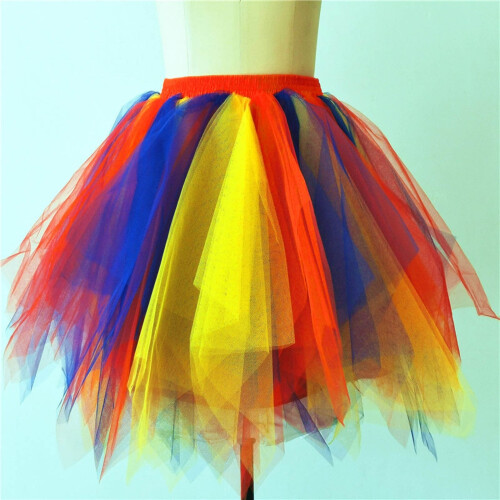 Φούστα από τούλι Mardi Gras Αποκριάτικη στολή Rave Tutu Φούστες για γυναίκες 2