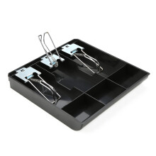 Cash Drawer Insert Tray Replacement Black Metal Clip for Cash Register