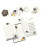 Letter writing paper with envelopes set black cats design 3