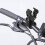 Universal Black Bike Flashlight Mount with Clamp for Secure Handlebar Attachment 3