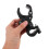 Universal Black Bike Flashlight Mount with Clamp for Secure Handlebar Attachment 5