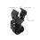 Universal Black Bike Flashlight Mount with Clamp for Secure Handlebar Attachment 6