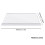 Type B Acrylic Chopping Board 450x370mm 5mm Clear 6
