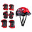 Adjustable Kids Sport Protective Head Gear, Red, 7 Count 3