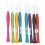 Premium Materials And Excellent Craftsmanship Inline Crochet Hook Set Ergonomic Handle With Anti Slip Surface Extra Deep Hook Crochet Needles Smooth 4