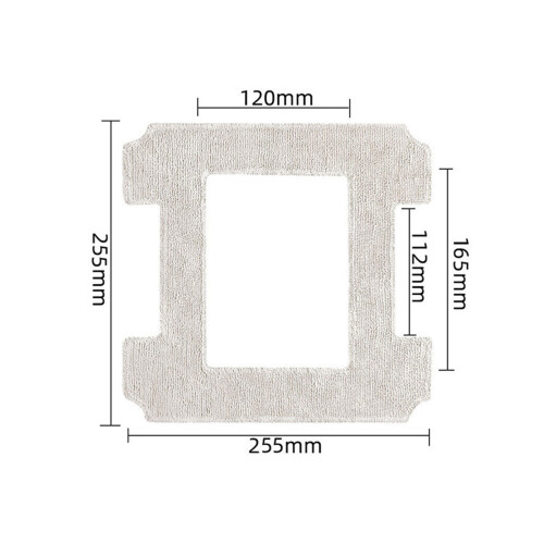 Pakke med 2/4 reservedeler til vaskbare moppeputer for W1/W1PRO vindusrobot 1