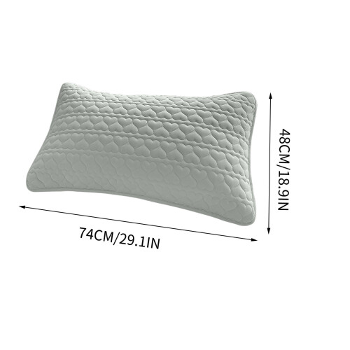 Washable, Waterproof Pillowcase for Home Use (Thickened) 2