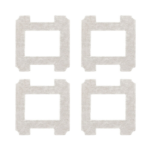 Pakke med 2/4 reservedeler til vaskbare moppeputer for W1/W1PRO vindusrobot 2
