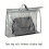 Sac à main transparent avec fermeture éclair et crochet de suspension 8