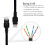 RJ45 CAT6 10FT 16FT 33FT Wire LAN Ethernet Network Patch Cable Cord Flat 550mhz 3