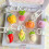 Γλυκό Veggie Charm Μπρελόκ Σακίδιο Πλάτης Διακόσμηση για Έφηβες Κορίτσια 7