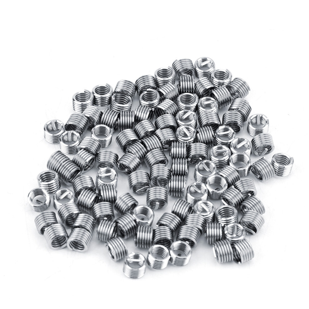 Permanent Thread Insert, Reusable Thread Insert For Mechanical Repairs, Stainless Steel Wire Helical Screw Thread Inserts With Corrosion Resistance, 9071309360936
