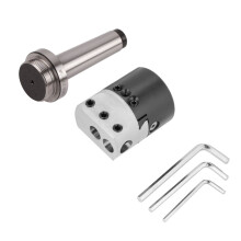 Precise Control Boring Head for Metalworking, High Hardness Material Construction with MT3-M12Taper Collet Chuck Arbor Adapter, Good Seismic