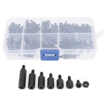 Kit surtido con espaciadores hexagonales de nailon, separadores macho y hembra para PCB, placa base, resistencia a la corrosión, aislamiento
