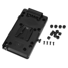Verstellbarer V-Mount-Akkuadapter mit D-TAP-Stromanschluss und universeller Kompatibilität, PD-Protokoll, USB-C-Schnellladefunktion für Sony- und