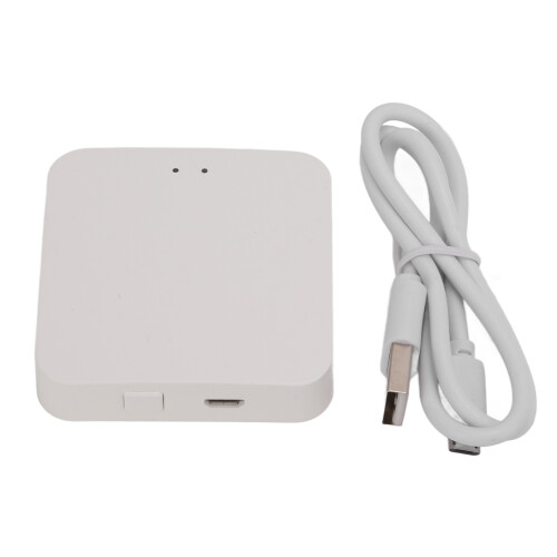 Compact Bluetooth Gateway With Wi Fi Mesh And ZigBee3.0Support For Smart Homes Featuring Alexa And Google Assistant Voice Control