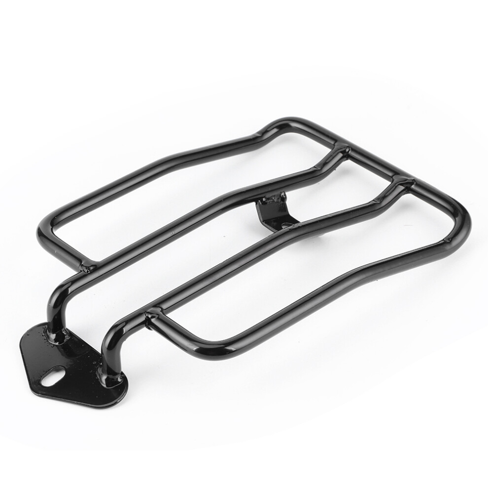 Motorcycle Rear Seat Luggage Rack Universal Fitment Simple Installation Corrosion Resistant Heavy Duty Steel Bar Secure Gear Storage For Xl883 1200 9014198330444