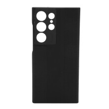 Stijlvol hoesje voor Galaxy S23 Ultra, compatibel met draadloos opladen, biedt extra grip en plakt niet, Mighty Defense schokbestendige beschermhoes