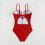 Women's Wrap Front One-Piece Swimsuit with Tummy Control 4