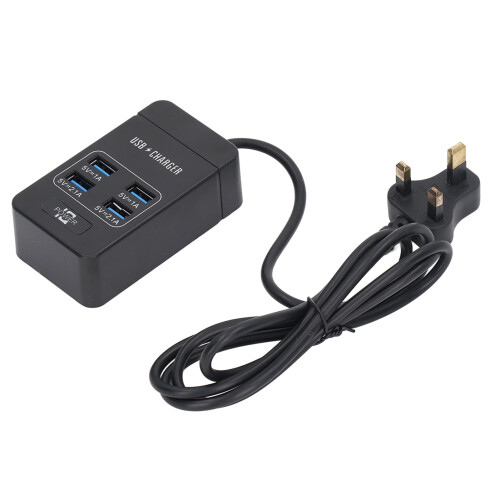 Διανομέας USB γενικής συμβατότητας με συμπαγή σχεδιασμό, προστασία από υπερτάσεις 2