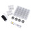 Transparent Bobbin Storage Case, Dust Proof Organizer with Separate Spot Configuration, Portable Clear Case for Sewing Machine Spools, Reusable 4
