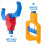 Interactive Toy Grabber Robot Arm Grabber ABS Multi Object Grabbing 1Pack 3