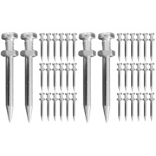 80St Multi-Functionele Metaal Schoenspikes Aerator Voor